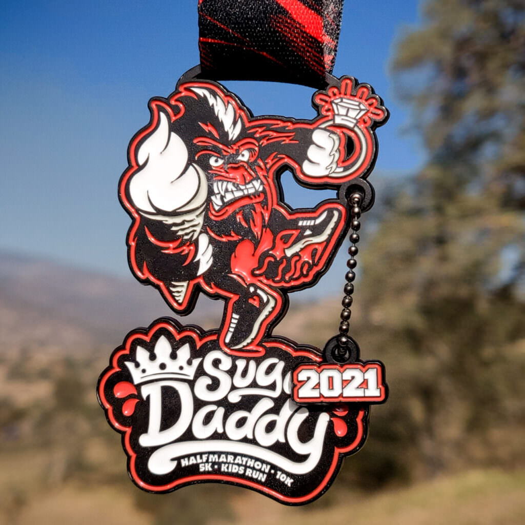 Sugar Daddy Race Gorilla Medal